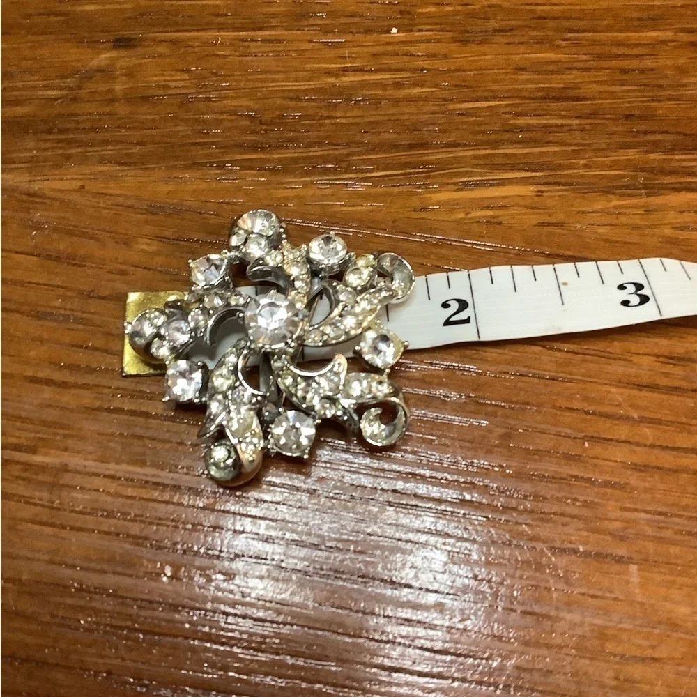 Vintage 50’s “Paste” Rhinestone Brooch